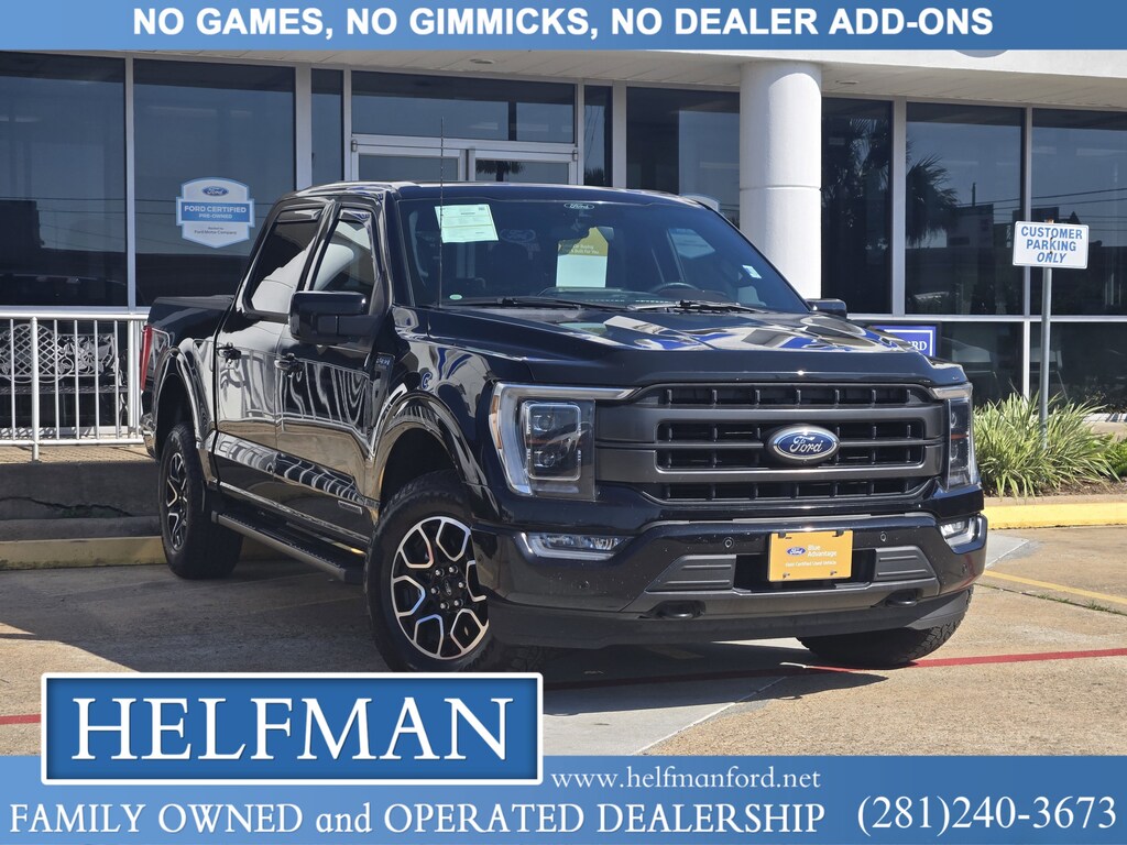 Certified 2022 Ford F-150 Lariat Truck SuperCrew Cab