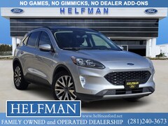 Used 2020 Ford Escape Titanium Hybrid SUV 1FMCU0DZ8LUA54570 for Sale in Stafford, TX at Helfman Ford