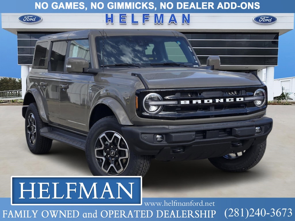 New 2025 Ford Bronco Outer Banks SUV