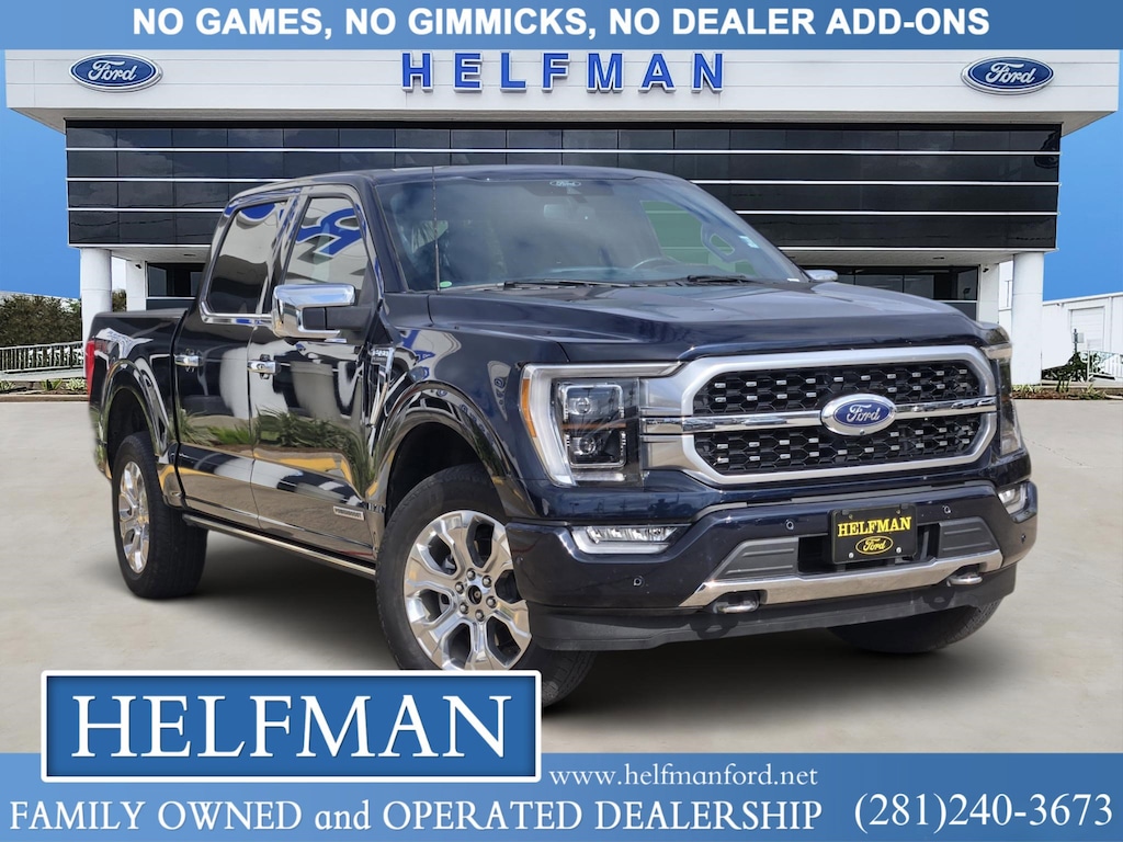 Used 2022 Ford F-150 Platinum Truck SuperCrew Cab