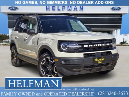 Used 2024 Ford Bronco Sport Outer Banks SUV for Sale in Stafford, TX at Helfman Ford