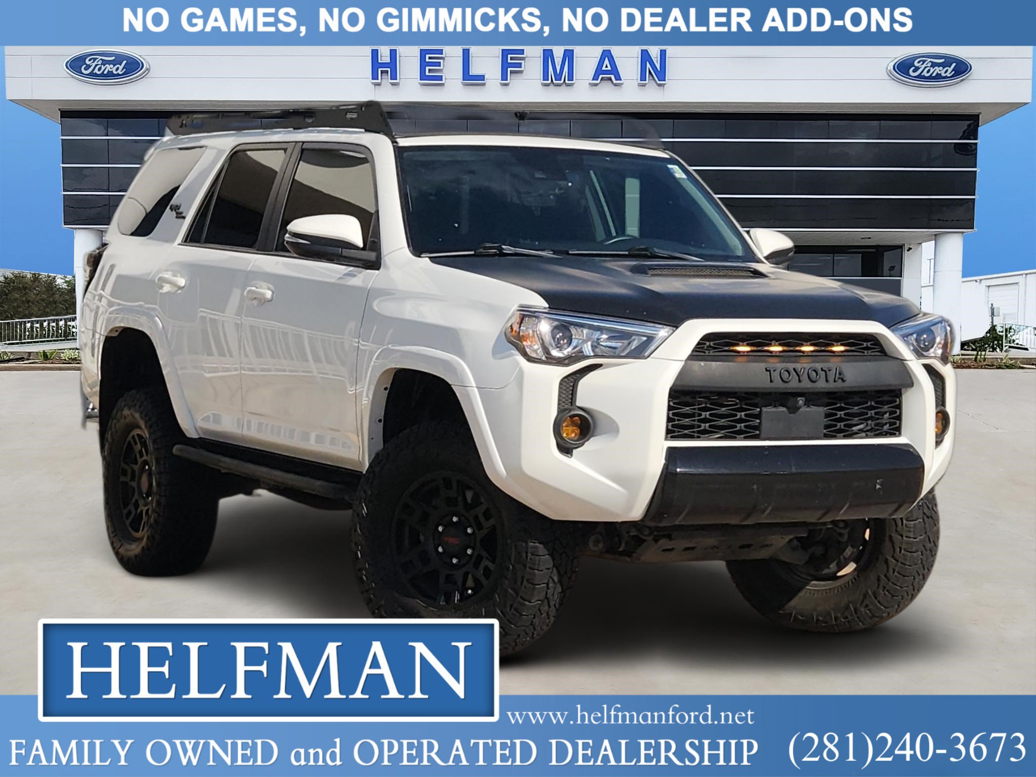 Used 2022 Toyota 4Runner TRD Off Road Premium SUV JTERU5JRXN6027776 for Sale in Stafford, TX at Helfman Ford