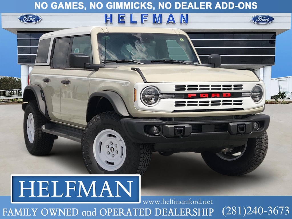 New 2026 Ford Bronco Heritage Edition SUV