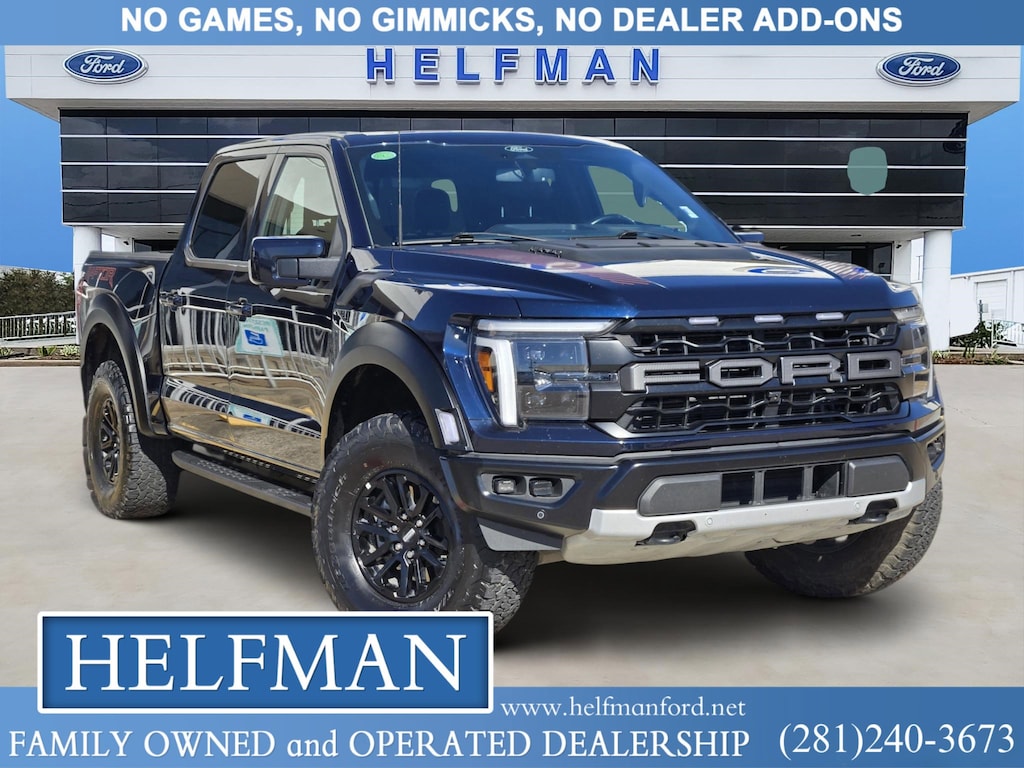 Used 2024 Ford F-150 Raptor Truck SuperCrew Cab