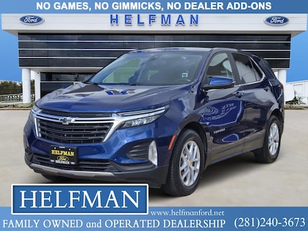Used 2022 Chevrolet Equinox LT SUV for Sale in Stafford, TX at Helfman Ford