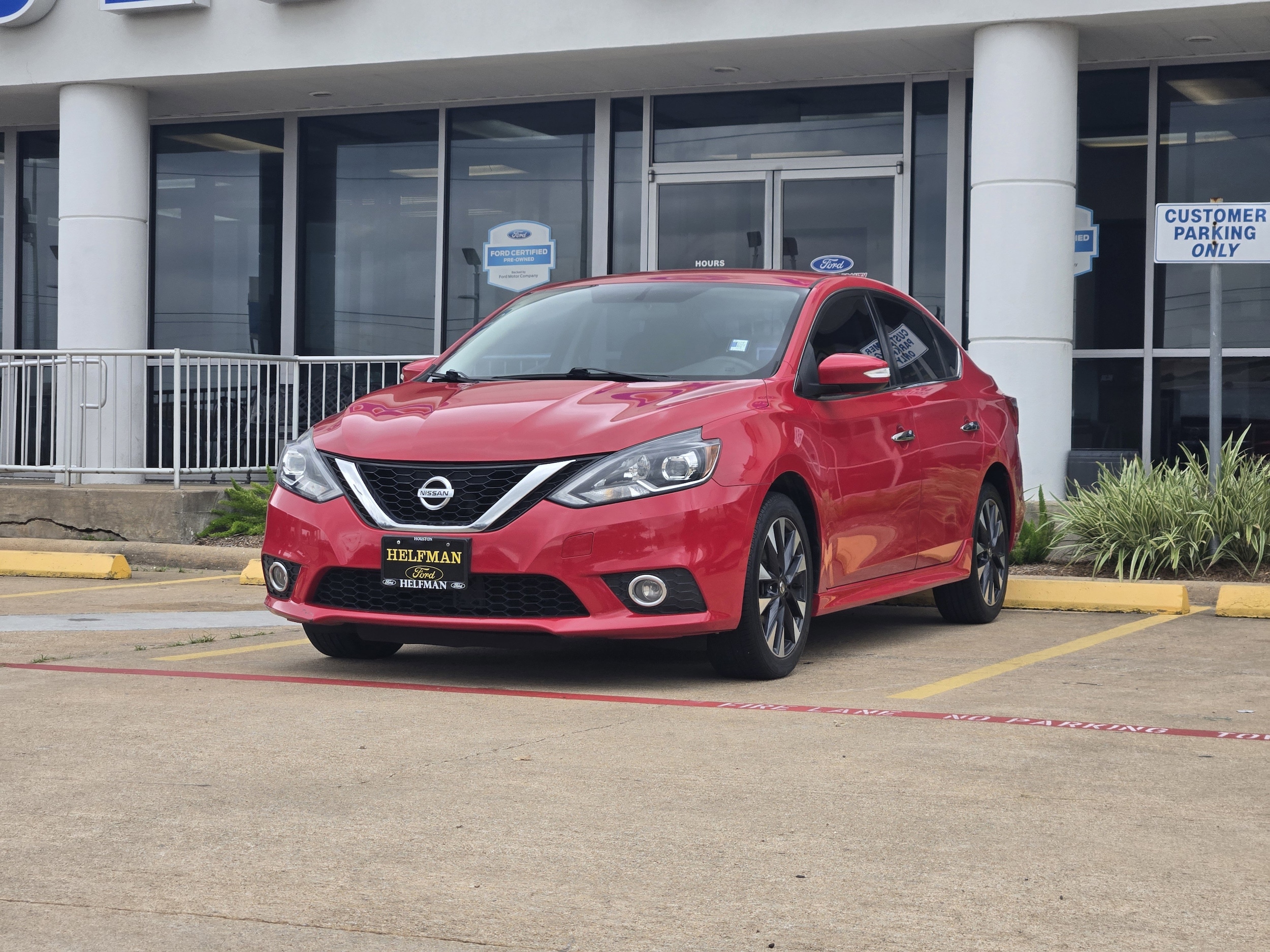Used 2017 Nissan Sentra SR with VIN 3N1AB7AP4HY401168 for sale in Meadows Place, TX