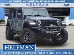 Used 2024 Jeep Wrangler Willys SUV 1C4PJXDG1RW349917 for Sale in Stafford, TX at Helfman Ford