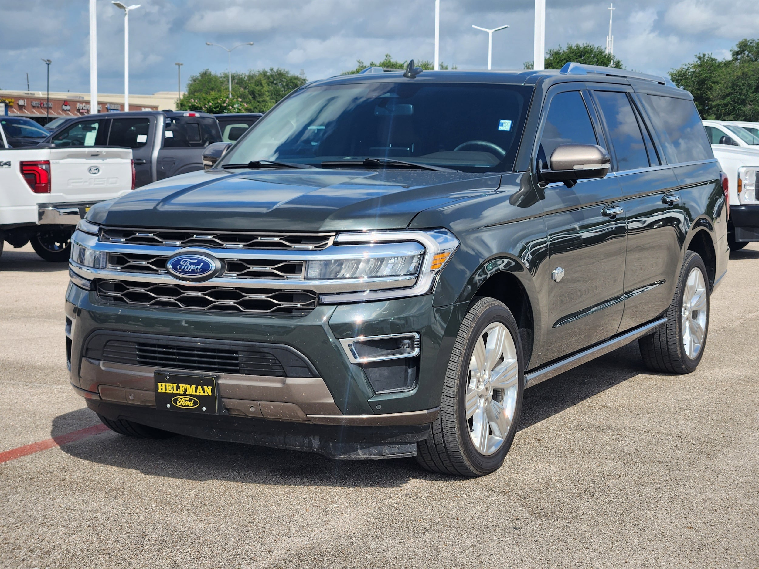 Certified 2023 Ford Expedition King ranch with VIN 1FMJK1N84PEA38326 for sale in Stafford, TX