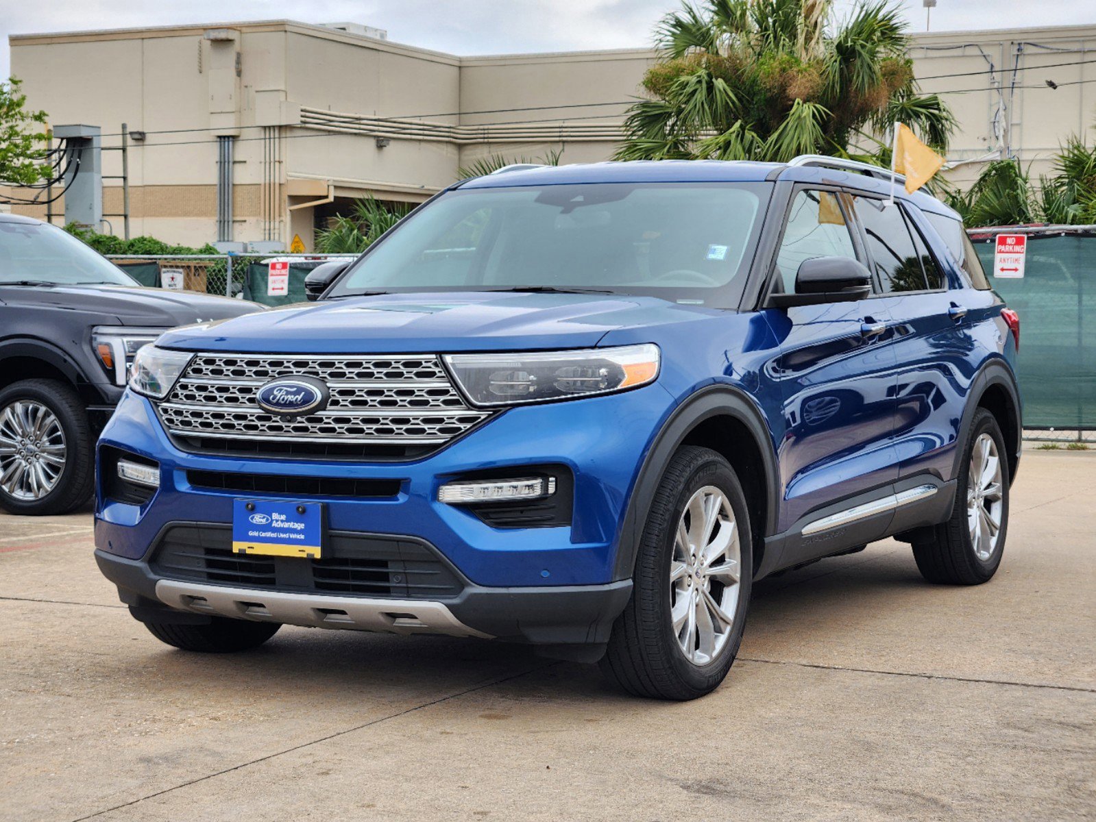 Certified 2022 Ford Explorer Limited with VIN 1FMSK8FH7NGA99666 for sale in Stafford, TX