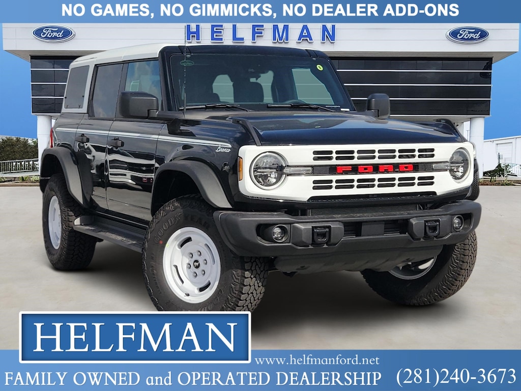 New 2026 Ford Bronco Heritage Edition SUV