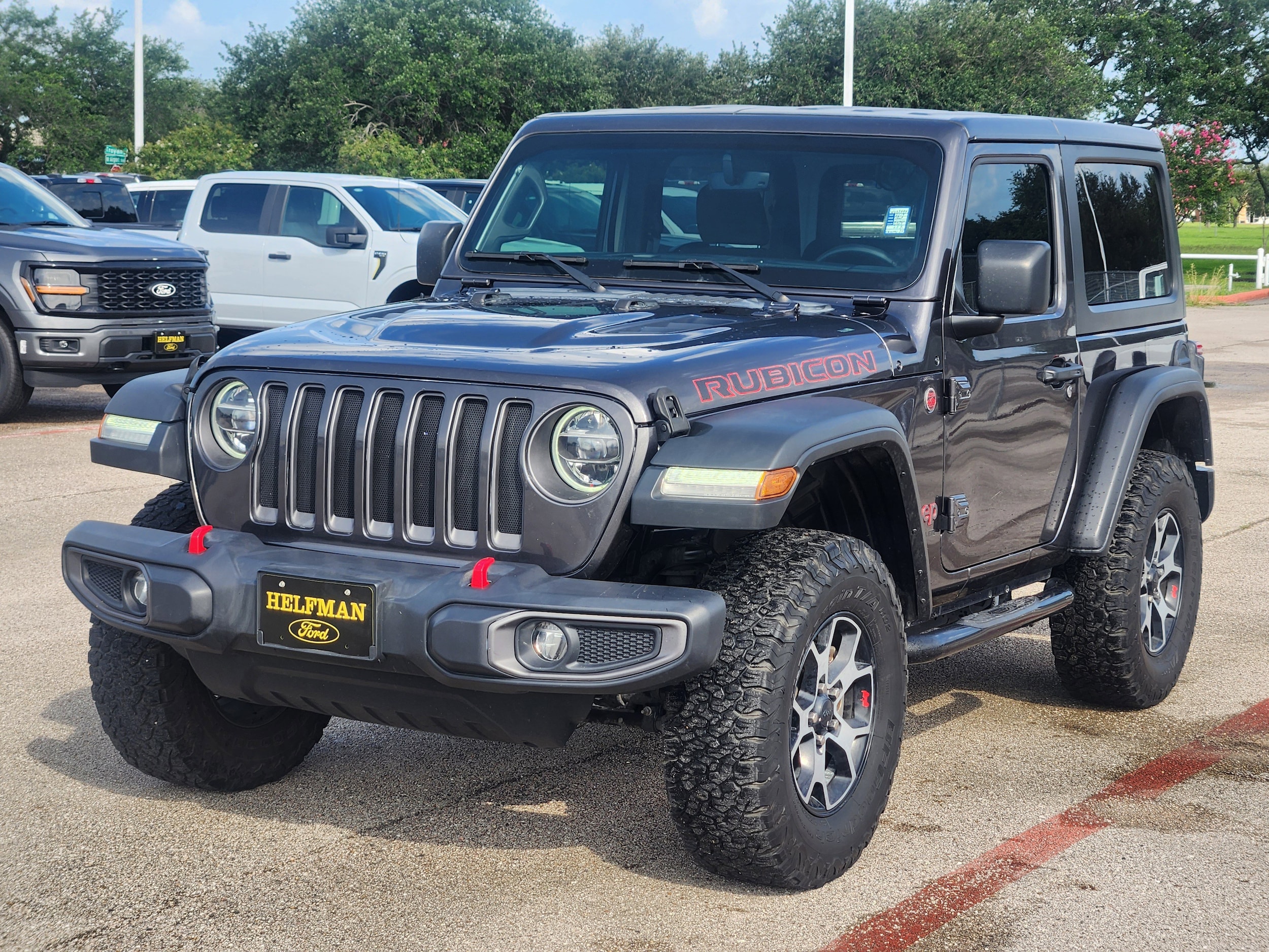 Certified 2019 Jeep Wrangler Rubicon with VIN 1C4HJXCN7KW663484 for sale in Stafford, TX