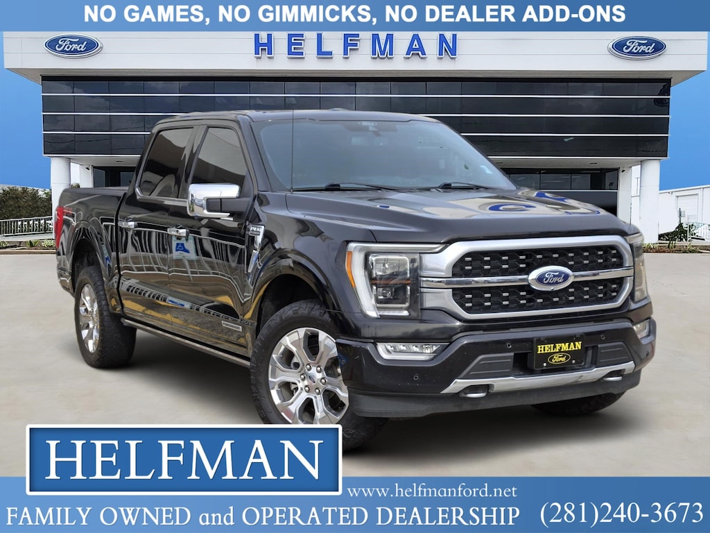 Used 2021 Ford F-150 Platinum Truck SuperCrew Cab