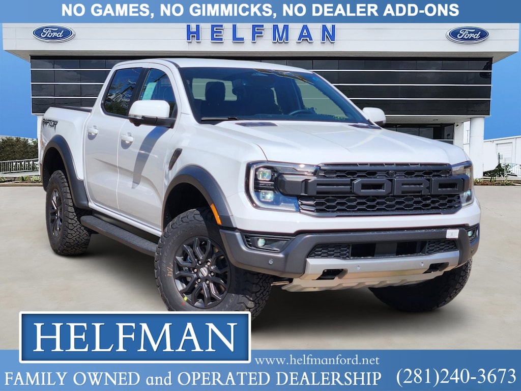 New 2025 Ford Ranger Raptor TRUCK