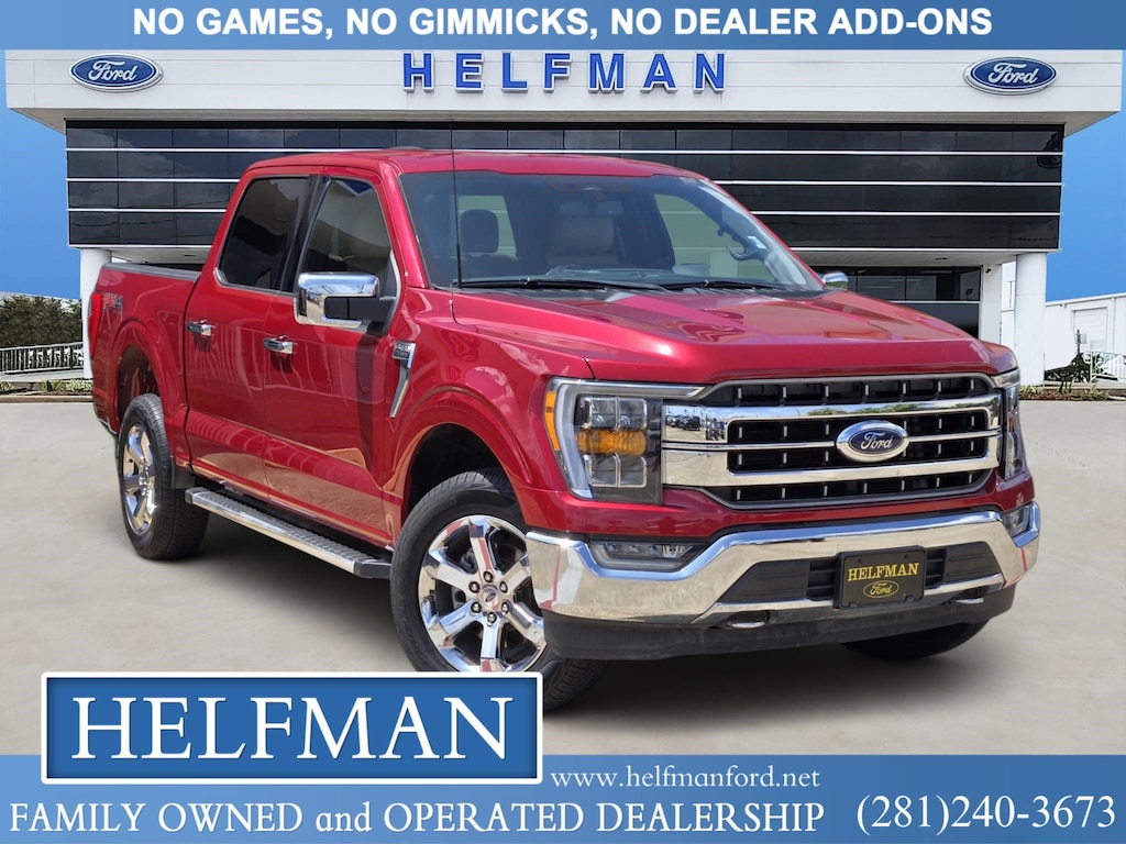 Used 2022 Ford F-150 Lariat Truck SuperCrew Cab