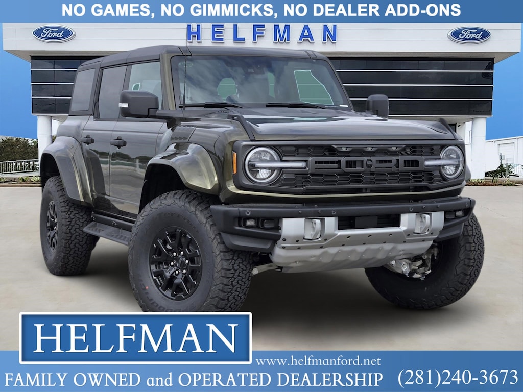 New 2026 Ford Bronco Raptor® SUV
