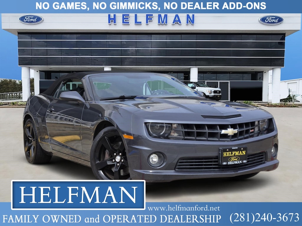 Used 2011 Chevrolet Camaro 2SS Convertible