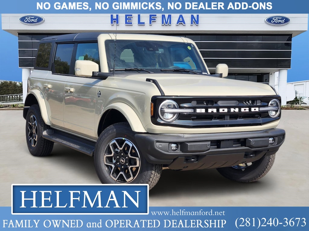 New 2025 Ford Bronco Outer Banks SUV