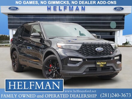 Used 2020 Ford Explorer ST SUV for Sale in Stafford, TX at Helfman Ford