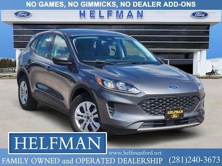 Used 2022 Ford Escape S SUV for Sale in Stafford, TX at Helfman Ford