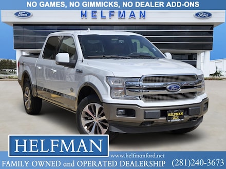 Used 2020 Ford F-150 King Ranch Truck SuperCrew Cab for Sale in Stafford, TX at Helfman Ford