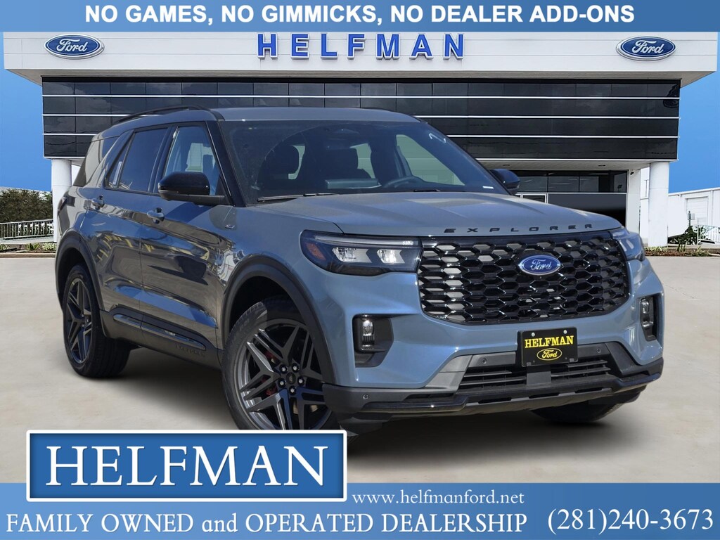 New 2026 Ford Explorer ST-Line SUV