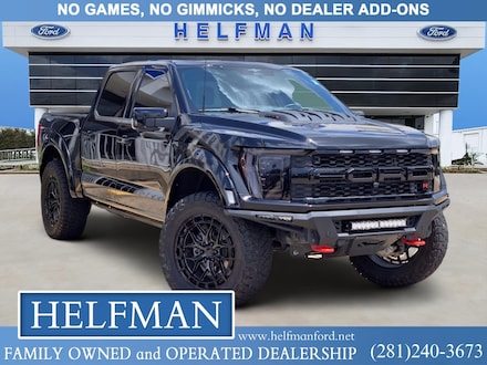 Used 2023 Ford F-150 Raptor Truck SuperCrew Cab for Sale in Stafford, TX at Helfman Ford