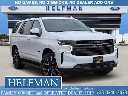 Used 2021 Chevrolet Tahoe RST SUV for Sale in Stafford, TX at Helfman Ford
