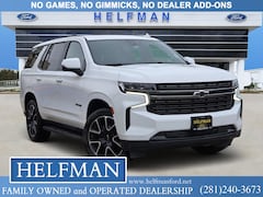 Used 2021 Chevrolet Tahoe RST SUV 1GNSKRKD1MR341312 for Sale in Stafford, TX at Helfman Ford