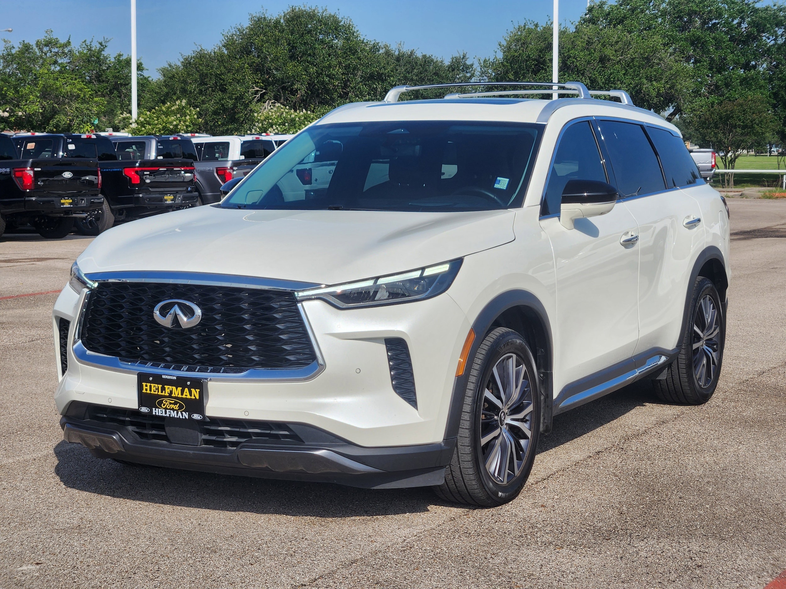 Certified 2023 INFINITI QX60 SENSORY with VIN 5N1DL1GS5PC353120 for sale in Stafford, TX