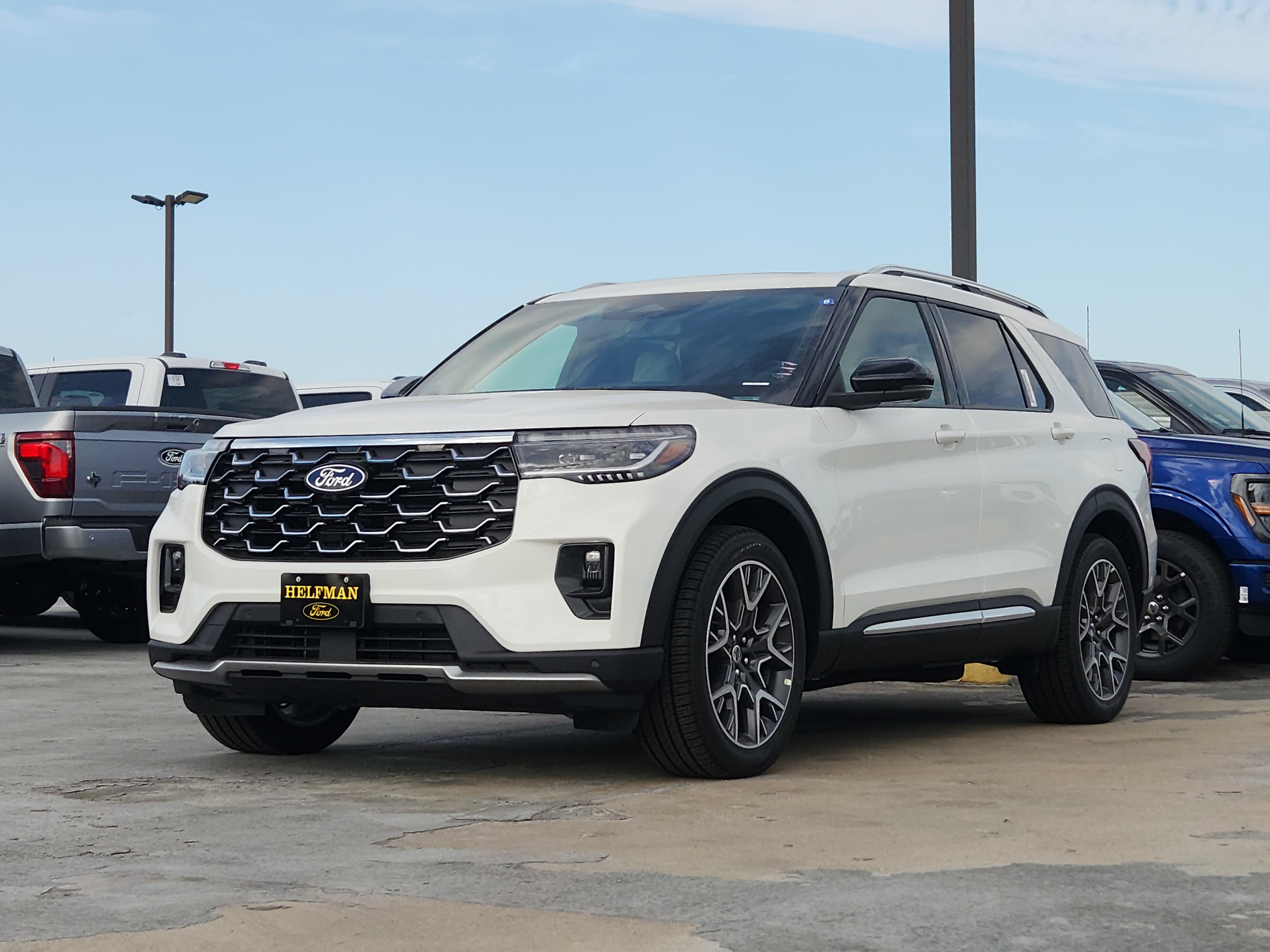 New 2027 Ford Explorer Platinum SUV
