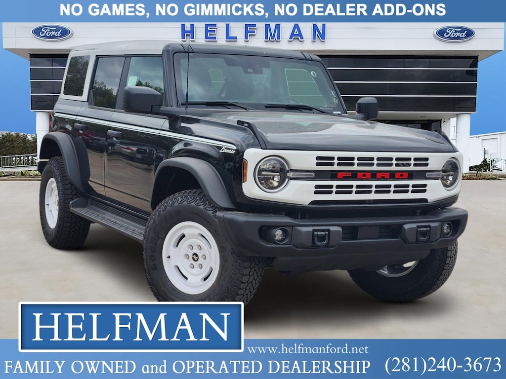 New 2025 Ford Bronco Heritage Edition SUV