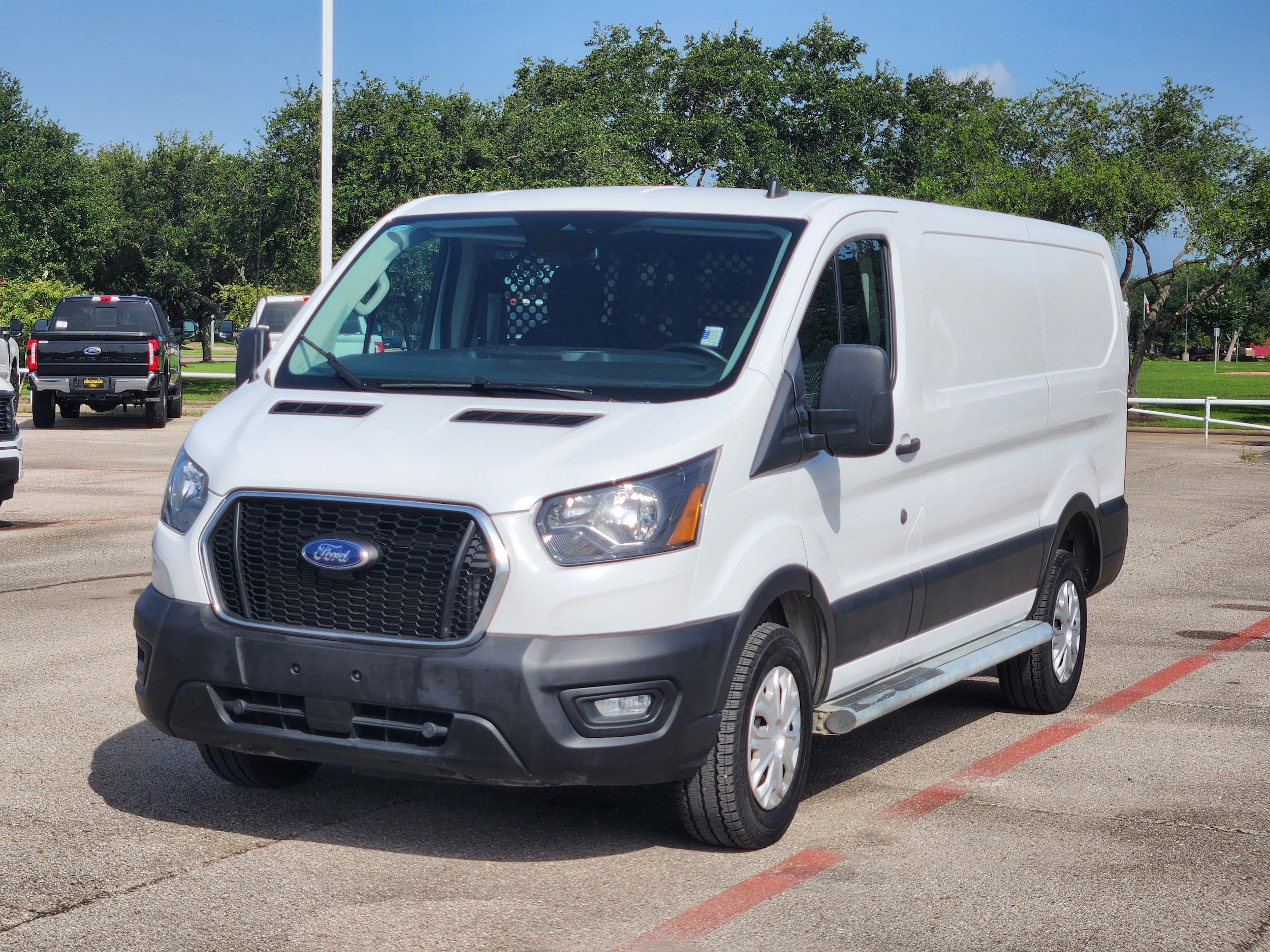 Used 2023 Ford Transit Van Base with VIN 1FTBR1Y83PKB40265 for sale in Stafford, TX