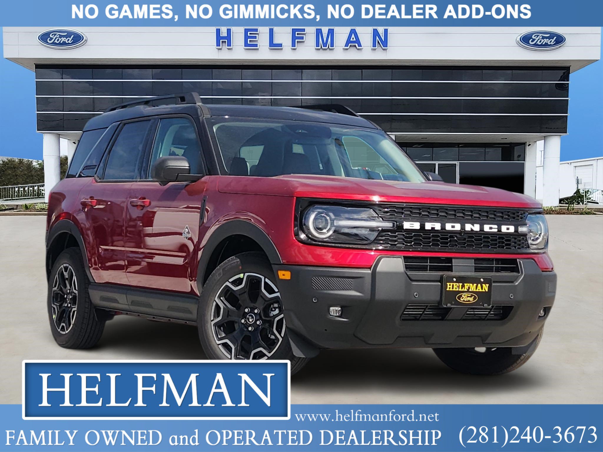 New 2026 Ford Bronco Sport Outer Banks® SUV