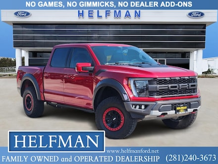 Used 2021 Ford F-150 Raptor Truck SuperCrew Cab for Sale in Stafford, TX at Helfman Ford