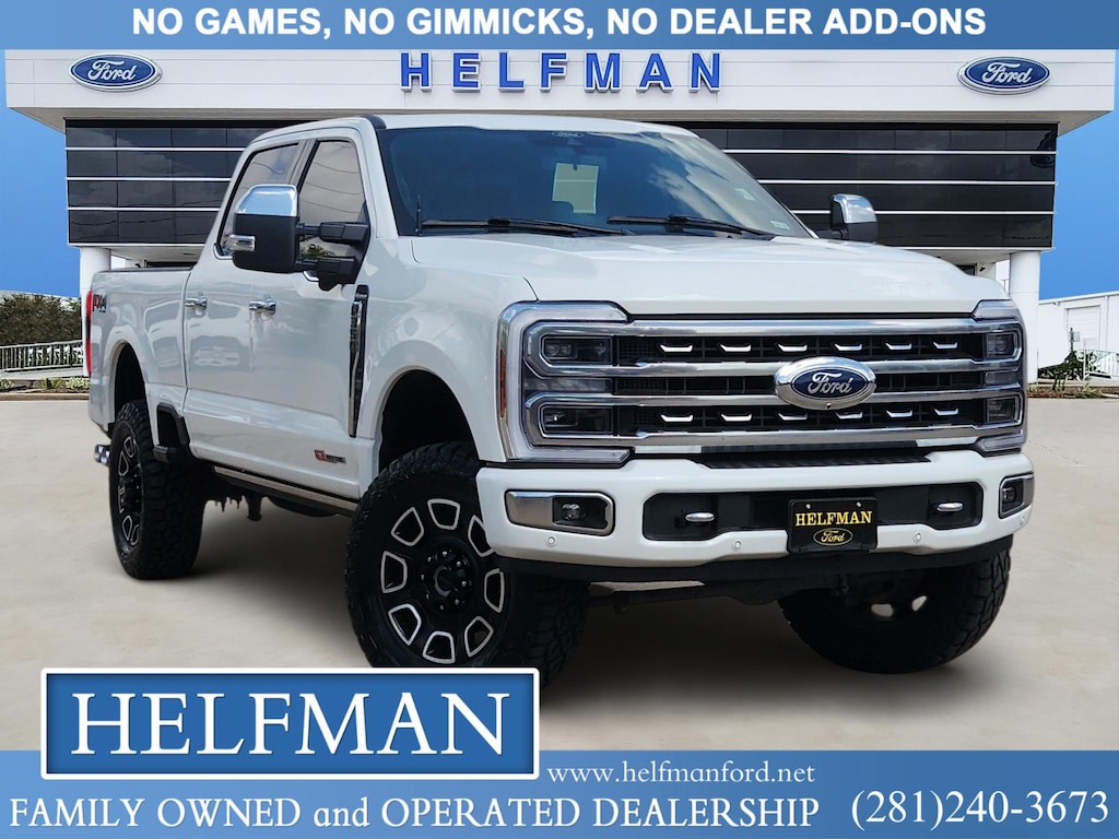Used 2024 Ford F-350 Platinum Truck Crew Cab