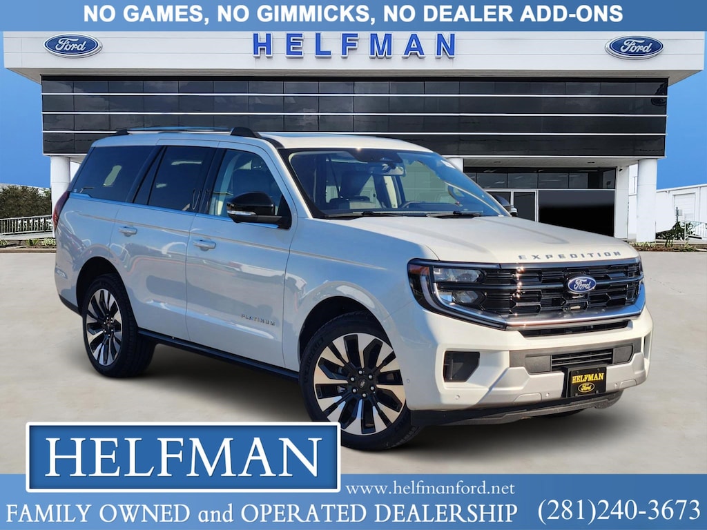 New 2025 Ford Expedition Platinum SUV