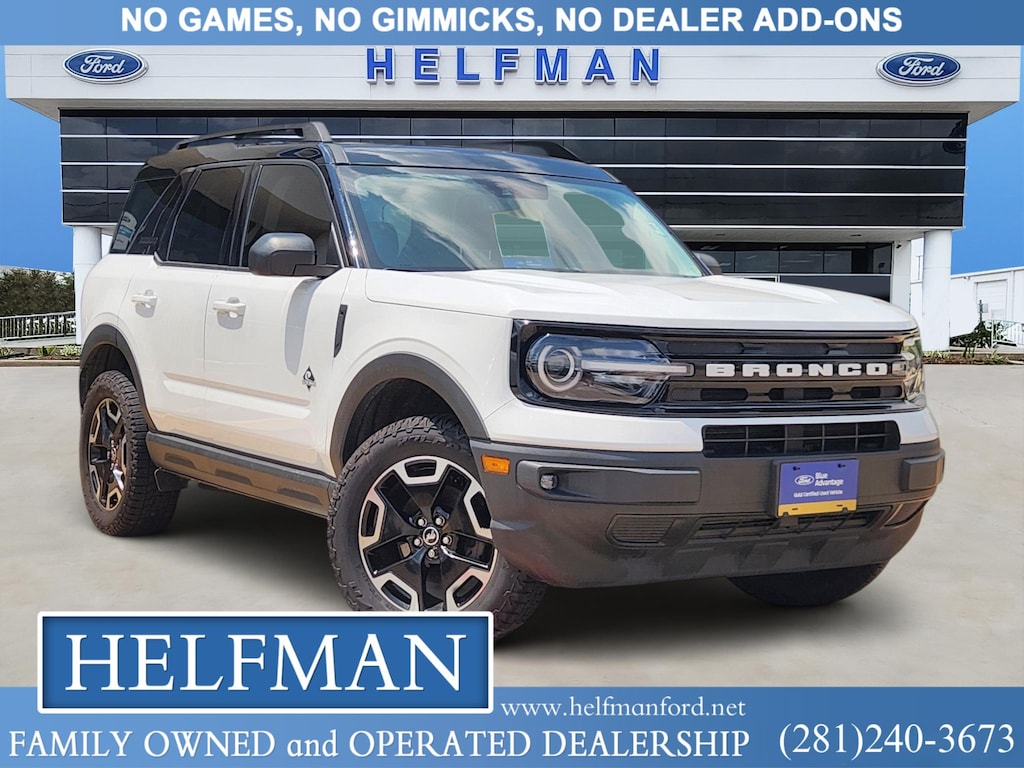 Certified 2022 Ford Bronco Sport Outer Banks SUV