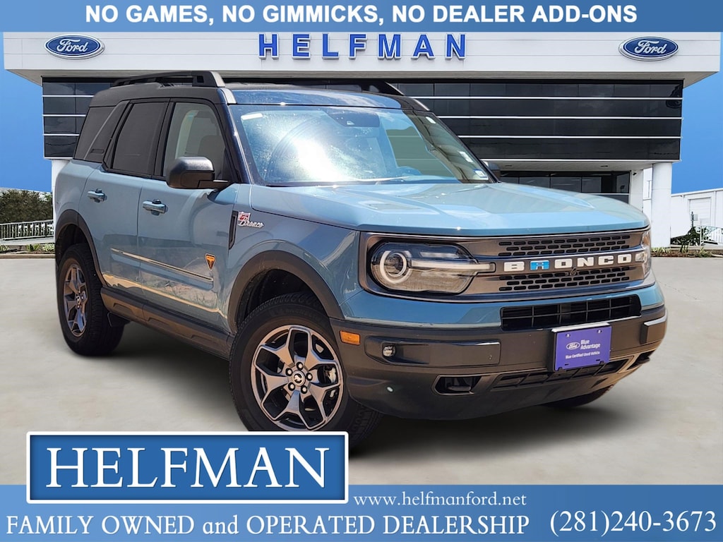 Certified 2023 Ford Bronco Sport Badlands SUV