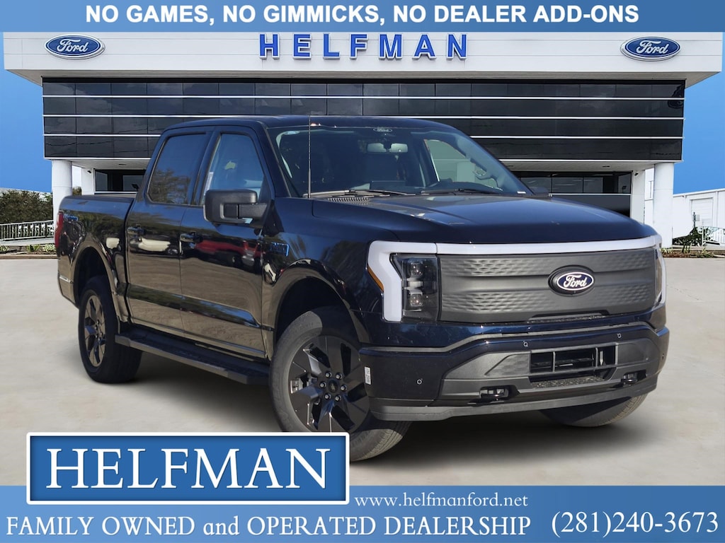 New 2025 Ford F-150 Lightning Flash TRUCK