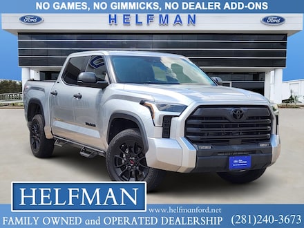 Used 2024 Toyota Tundra SR5 Truck CrewMax for Sale in Stafford, TX at Helfman Ford