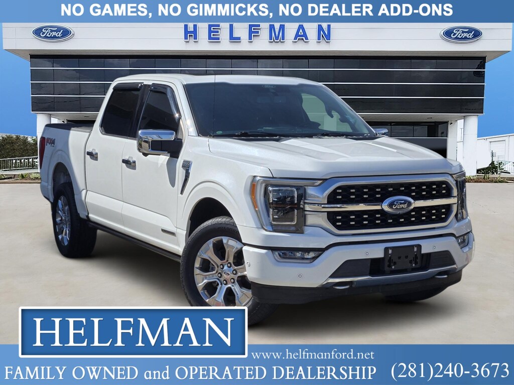 Used 2021 Ford F-150 Platinum Truck SuperCrew Cab