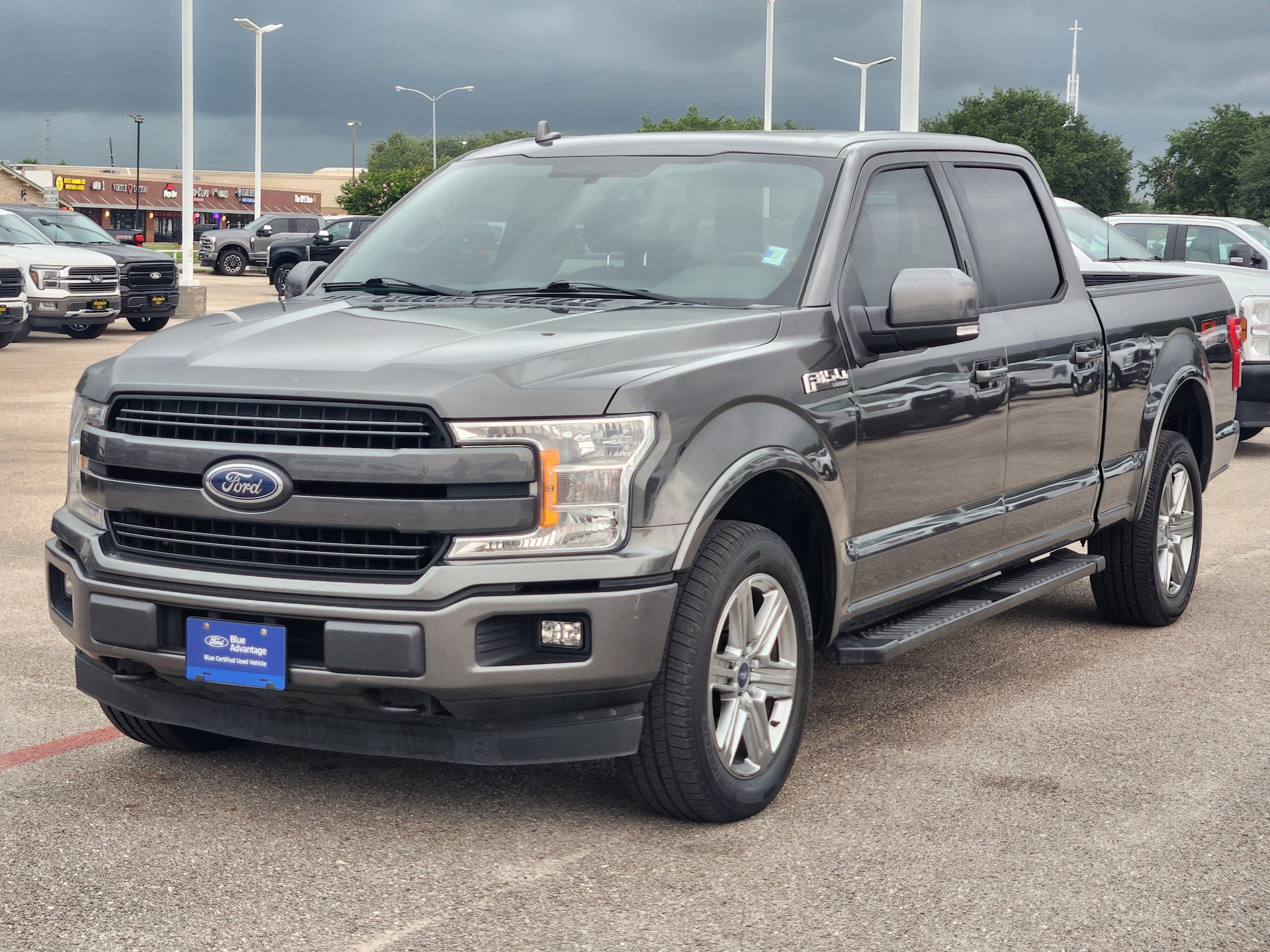 Certified 2018 Ford F-150 Lariat with VIN 1FTFW1EG0JKE06368 for sale in Stafford, TX