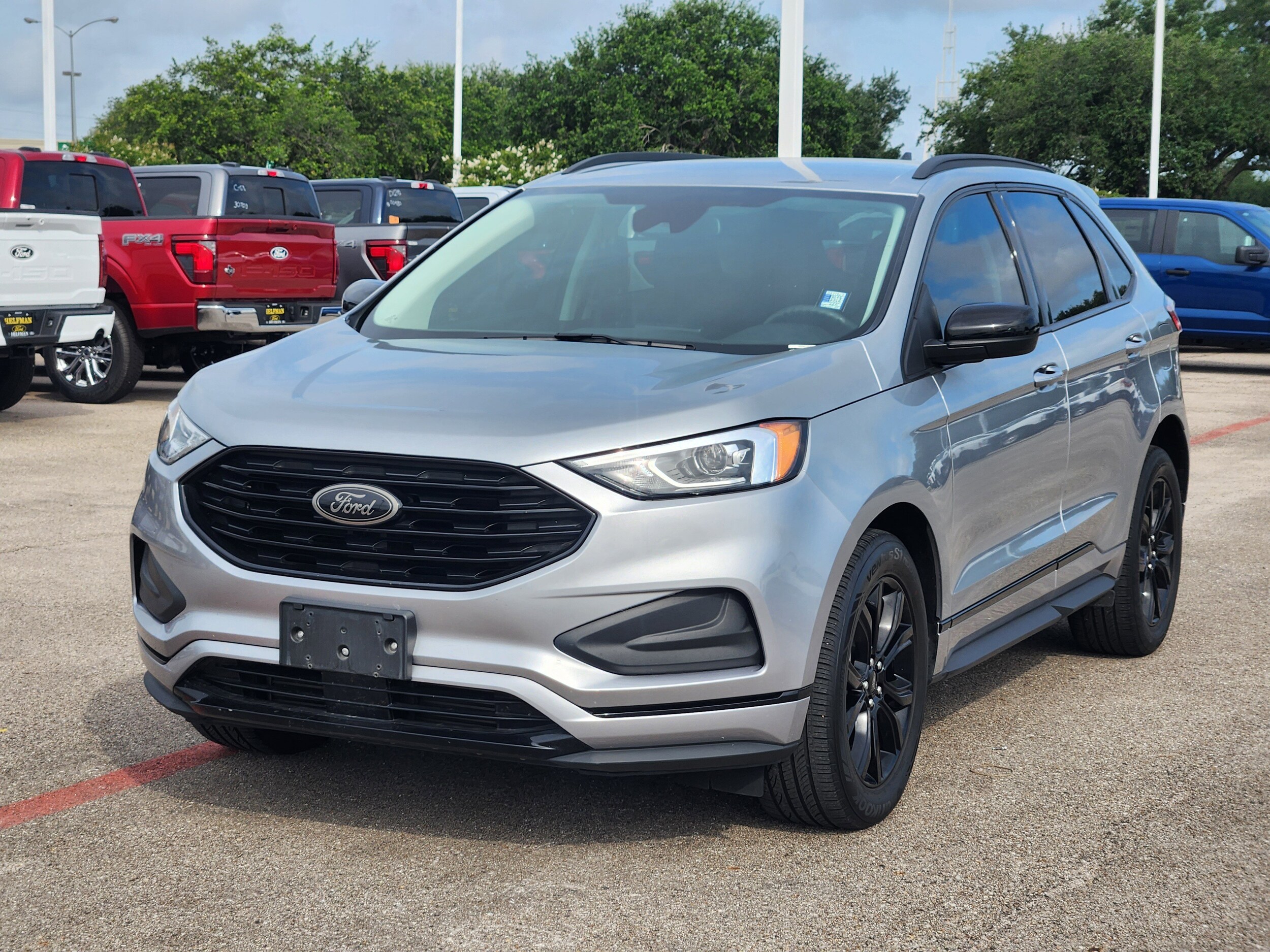 Certified 2022 Ford Edge SE with VIN 2FMPK4G97NBA77907 for sale in Stafford, TX