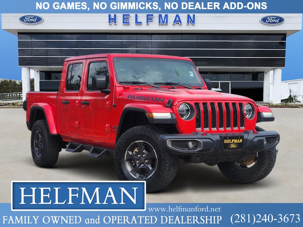 Used 2020 Jeep Gladiator Rubicon Truck Crew Cab
