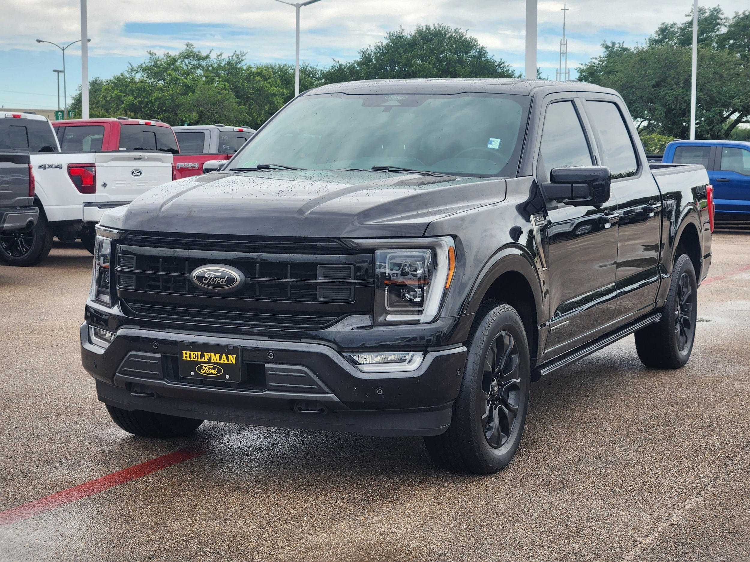 Certified 2022 Ford F-150 Platinum with VIN 1FTFW1ED2NFB76157 for sale in Stafford, TX