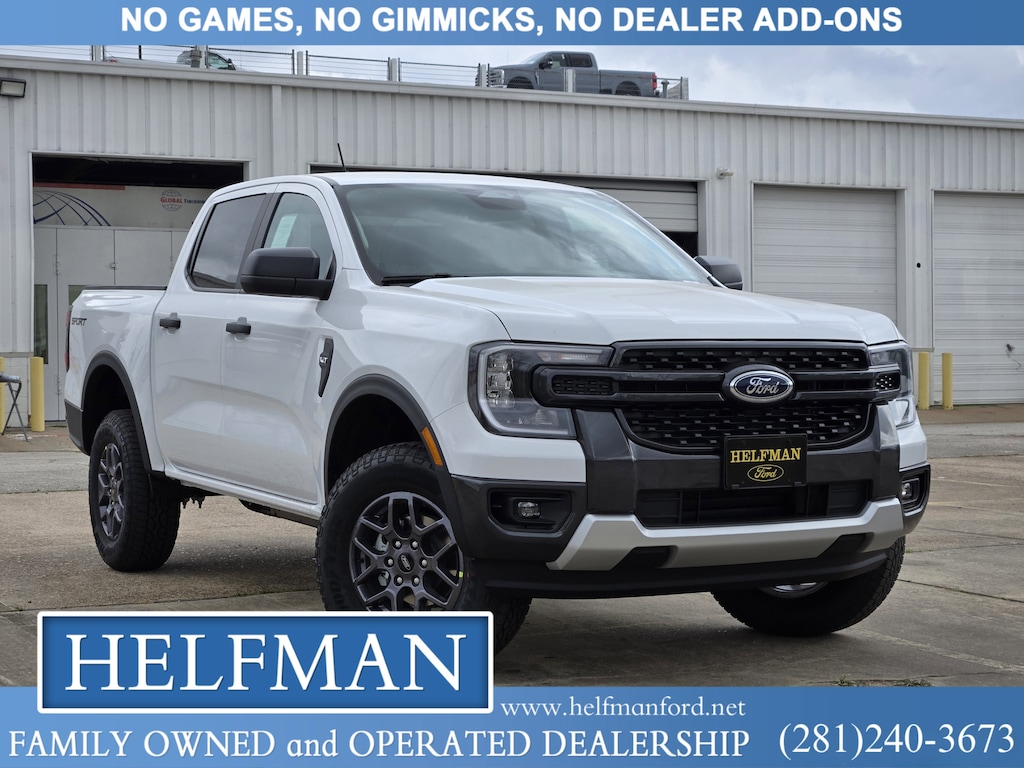 New 2025 Ford Ranger XLT TRUCK