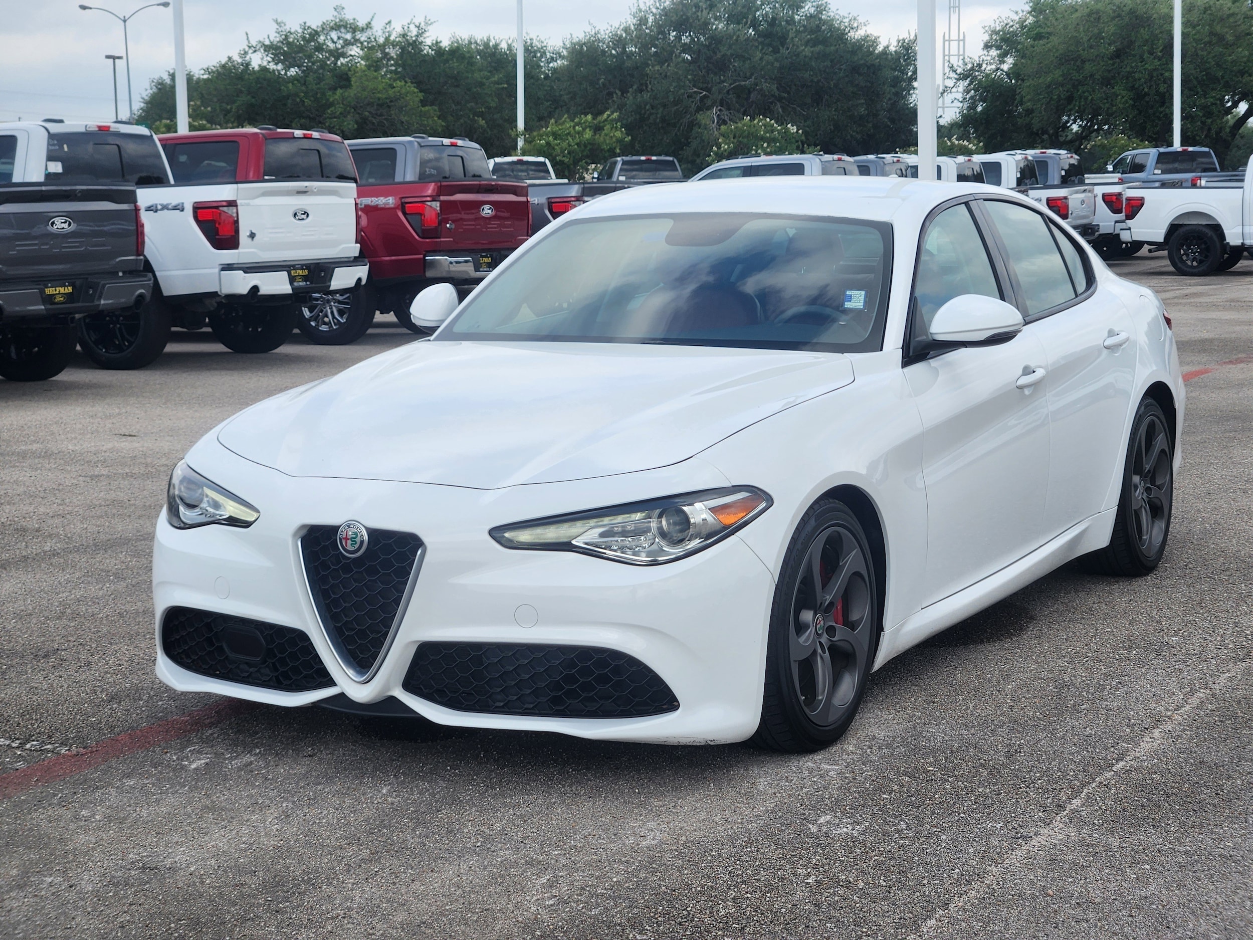Used 2018 Alfa Romeo Giulia Sport with VIN ZARFAEBN9J7589058 for sale in Stafford, TX