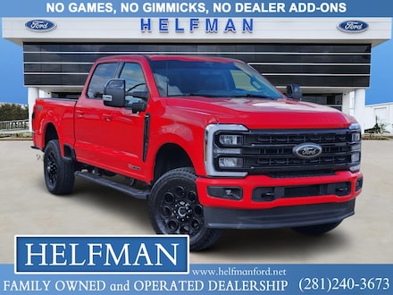 Used 2024 Ford F-250 Lariat Truck Crew Cab for Sale in Stafford, TX at Helfman Ford