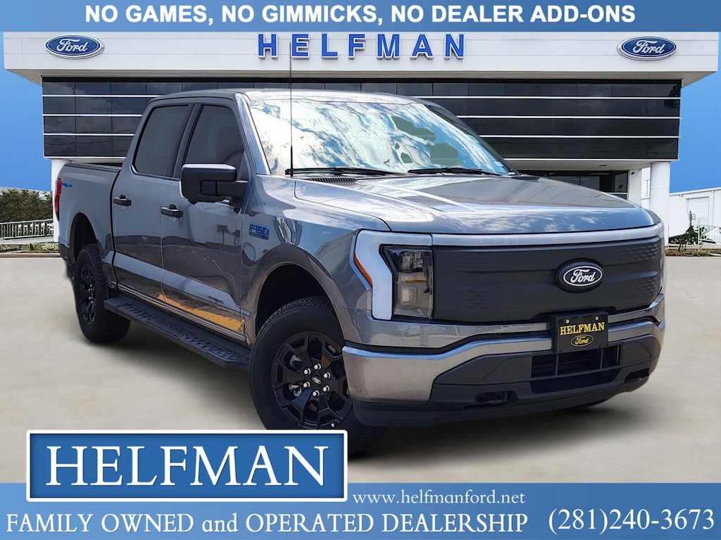 Used 2025 Ford F-150 Lightning XLT Truck SuperCrew Cab