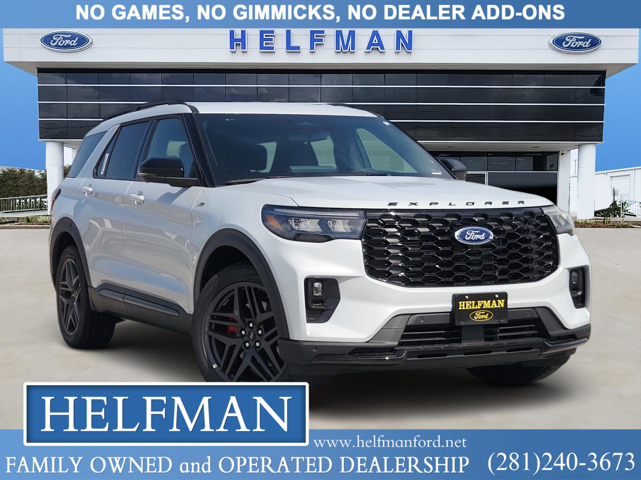 New 2026 Ford Explorer ST-Line